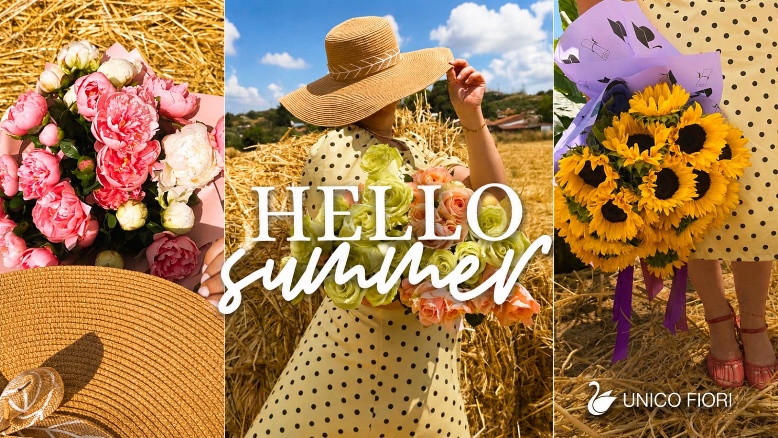 Hello Summer — Unico Fiori seasonal floral collection